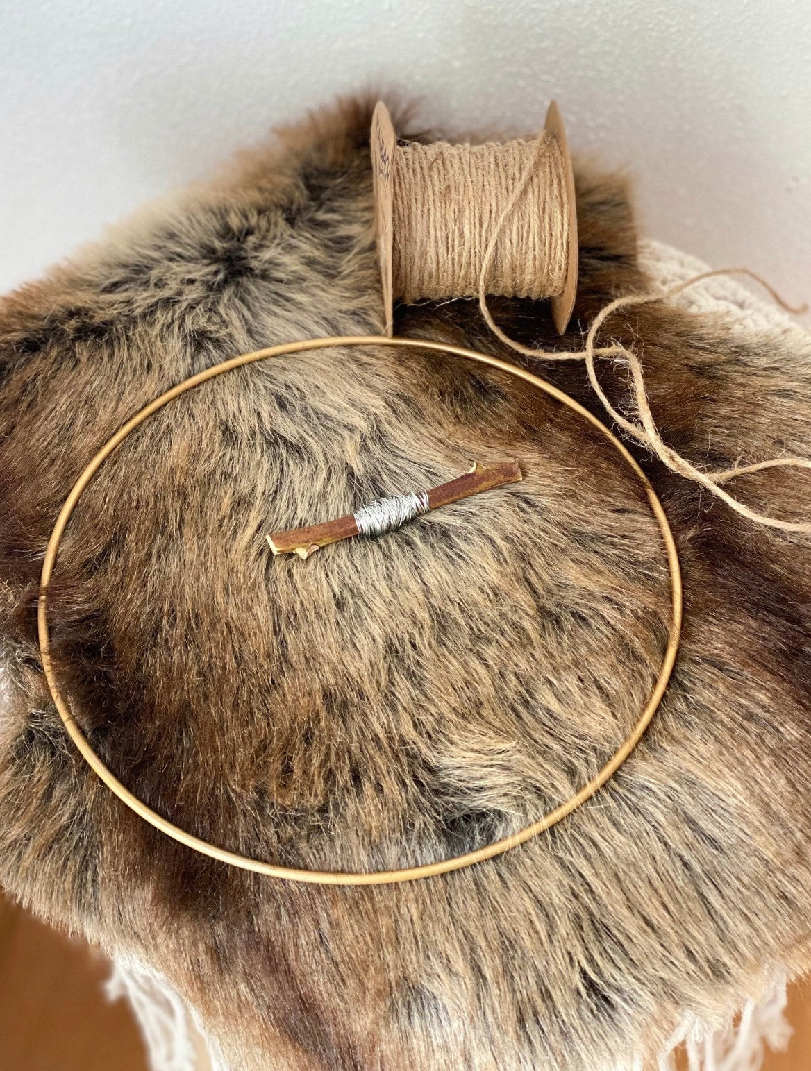 DIY Trockenblumen DIY-Set „Rose&Berry“, DIY-Trockenblumenstrauß, Trockenblumenkranz in Rosa, Lila, Weiß, Bordeaux